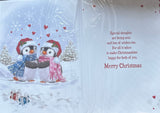 To Both Of You Christmas - Large Cute Penguin