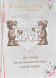 Wedding Day - Large Cute Bears Love