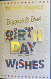 Fiance Birthday - Large 8 happy birthday