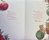 Granddaughter & Partner Christmas - Cute Words