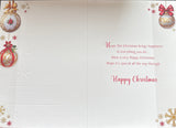 Open Christmas - Traditional Red And Silver Baubles
