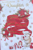 Daughter Christmas -Large Cute Ribbon