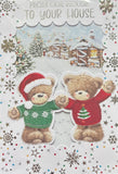 Our House To Your House Christmas - Cute Bears In Jumpers