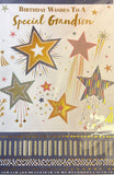 Grandson Birthday - Stars