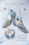 Grandson Birthday - Football Boots