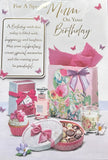 Mum Birthday - Large Chocolates And Candle