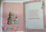 Open Female Birthday - Cute Bear Decorating Cupcake