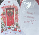 To Both Of You Christmas - Slim Traditional Red Door