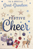 Great Grandson Christmas - Traditional Festive Cheer