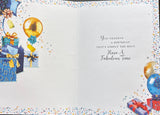 Son Birthday - Gifts and Balloons