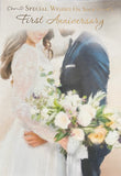 1st Anniversary - Couple And Flowers