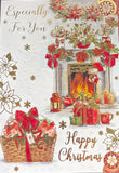 Open Christmas - Fireplace And Gifts