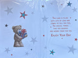 Nephew Birthday - Cute Bear And Star