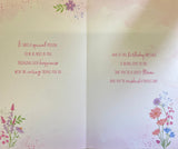 Mum Birthday - Large 8 Page traditional words