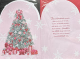 Daughter Christmas - Pink Tree And Gifts