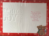 To Both Of You Christmas - Cute Bears Red