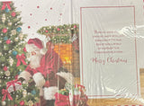 Grandson & Family Christmas - Santa And Tree