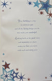 Husband Birthday - Large 8 page Car