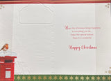 Special Couple Christmas - Traditional Robin on Left