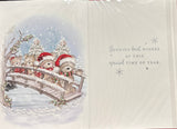 From Our House To Yours Christmas - Cute Bears On Bridge
