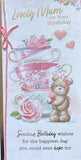 Mum Birthday- Slim Cute Teacups