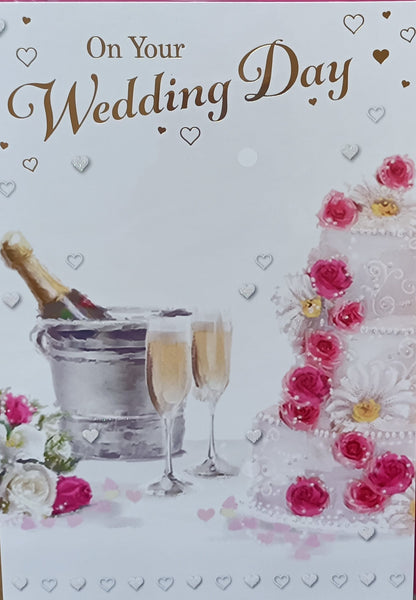 Wedding Day - Champagne & Cake