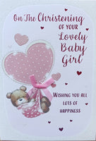 Christening Girl - Cute Heart