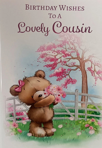 Cousin Birthday - Cute Blossom Tree