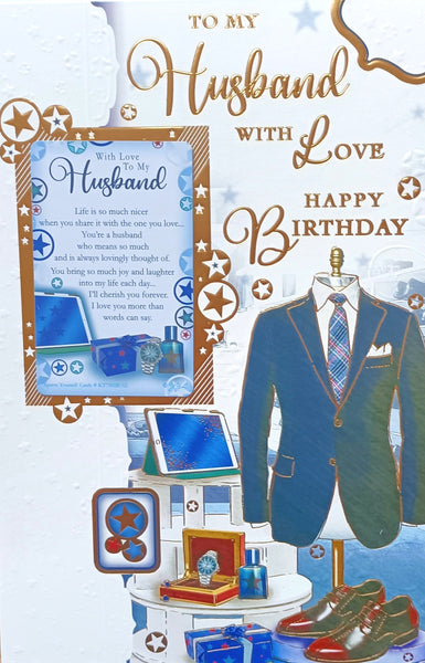 Husband Birthday - Keepsake