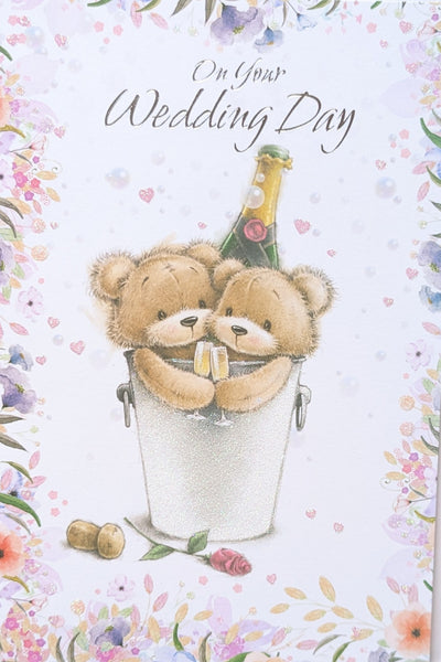 Wedding Day - Cute Champagne Bucket
