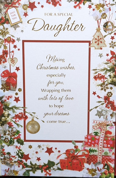 Daughter Christmas - Traditional Words