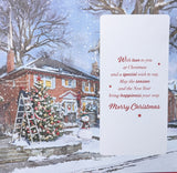 Nephew Christmas - Slim Snowy Scene