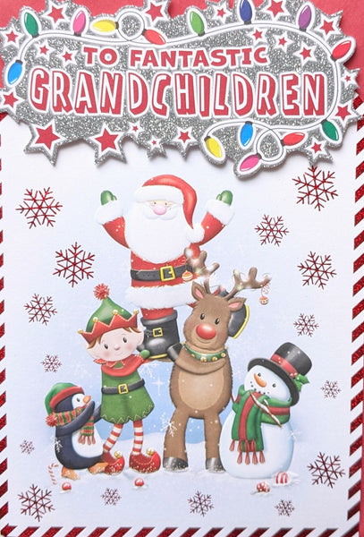Grandchildren Christmas - Platinum Santa & Friends