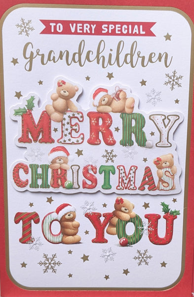 Grandchildren Christmas - Cute Merry Christmas To You