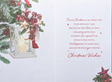 Wife Christmas - Traditional Lantern & Words