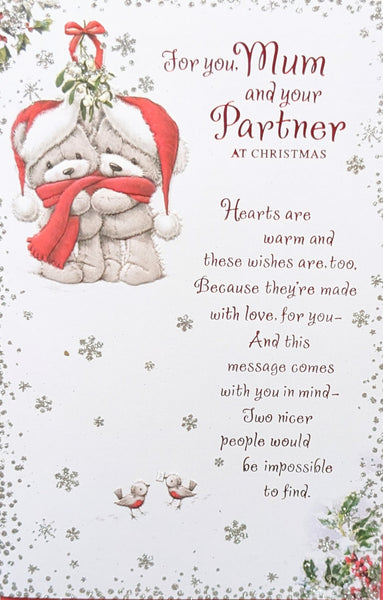 Mum & Partner Christmas- Cute Words