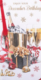 December Birthday - Slim Champagne Bucket