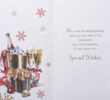 December Birthday - Slim Champagne Bucket