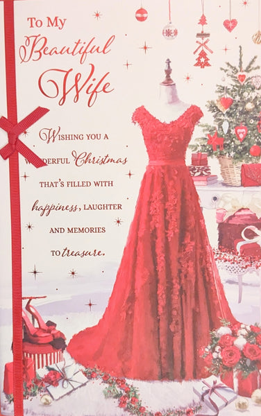 Wife Christmas - Large 8 Page Dress