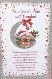 Nan & Grandad Christmas - Cute Words