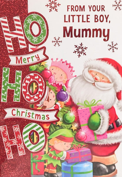 Mummy From Little Boy Christmas - Santa HoHoHo