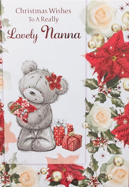 Nanna Christmas - Cute Flowers Lovely