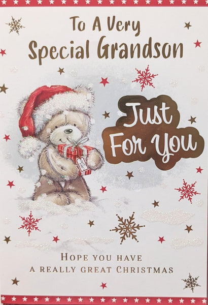 Grandson Christmas - Cute Just For You