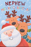 Nephew Christmas - Santa & Reindeers