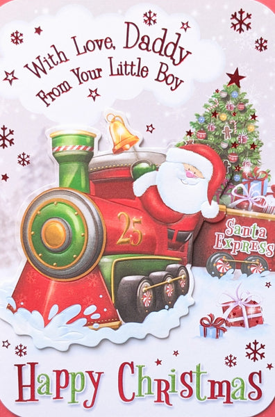 Daddy From Little Boy - Santa Train