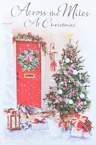 Across The Miles Christmas - Red Door & Tree