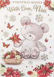 Nan Christmas - Cute Flower Basket Sitting