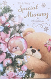 Mummy Christmas - Cute Pink Bauble