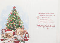 To Both Of You Christmas - Cute Bears Writing Cards