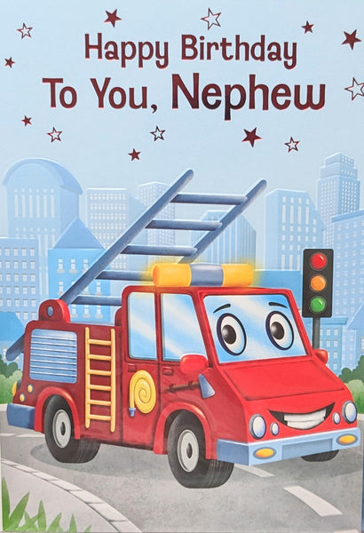 Nephew Birthday - Fire Engine